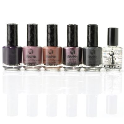 Seche 5-Piece Contemporary Colors with Fast Dry Top Coat
