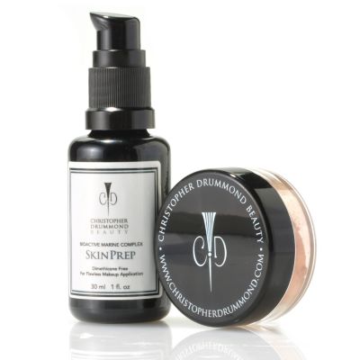 Christopher Drummond Beauty 2PC Perfect Glow Kit w/ Bag and Tip Card