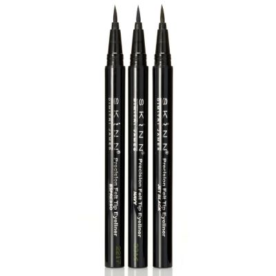 305-185 - Skinn Cosmetics Set of Three Precision Felt Tip Eyeliners 