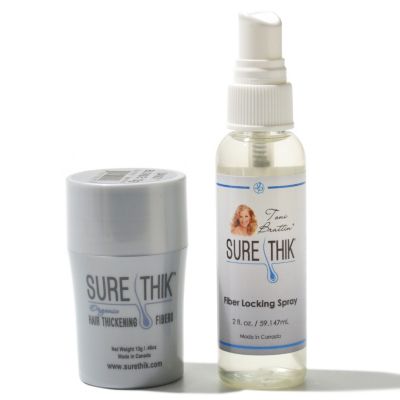 305-281 - Toni Brattin&reg; Surethik&reg; Hair Fibers w/ 2 oz Holding Spray