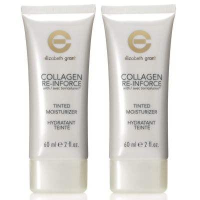305-307 - Elizabeth Grant Collagen Re-Inforce Tinted Moisturizer Duo - 2 oz Each