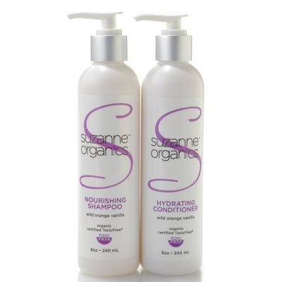 305-320 - Suzanne Somers Organics Nourishing Shampoo & Hydrating Conditioner Duo