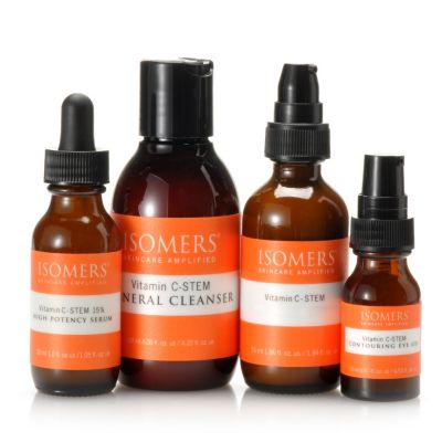 305-323 - ISOMERS&reg; Four-Piece Vitamin C-STEM Essential Wrinkle Solution Kit