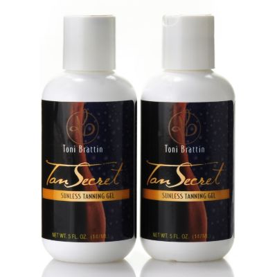 305-332 - Toni Brattin&reg; Tan Secret&reg; Sunless Tanning Gel Duo 5 oz Each