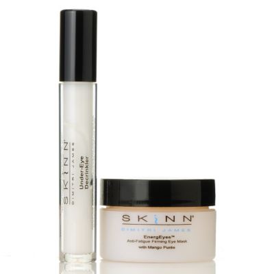 305-342 - Skinn Cosmetics Two-Piece Firming Eye Mask & Under-Eye Decrinkler Set