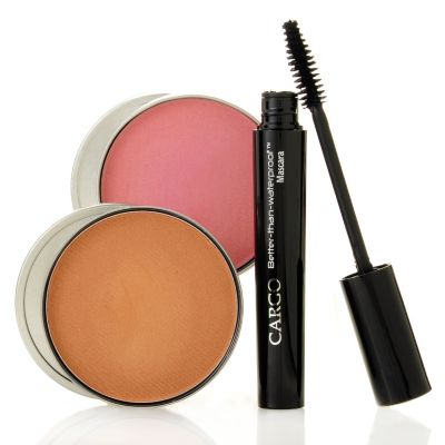 305-357 - CARGO Cosmetics Three-Piece Water-Resistant Bronzer, Blush & Mascara Collection
