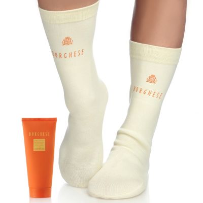305-371 - Borghese Spa Pedi Ready w/ Piedi Vitale Therapeutic Foot Creme & Spa Socks