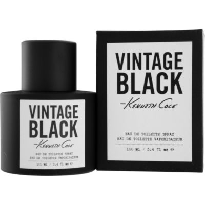 305-467 - Kenneth Cole Men's Vintage Black Eau De Toilette Spray - 3.4 oz