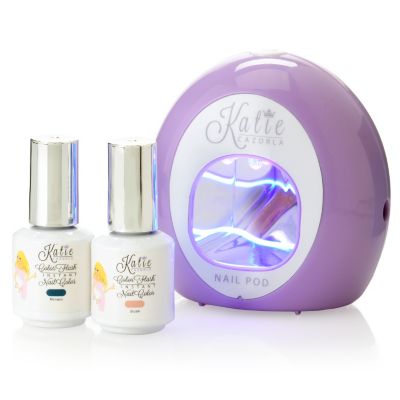305-548 - #HollywoodTrends&trade; Color Flash Instant Gel Nails Duo & LED POD by Katie Cazorla