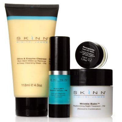 305-695 - Skinn Cosmetics Four-Piece Nighttime Intensive Restore Skincare Kit