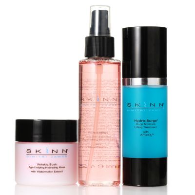 305-701 - Skinn Cosmetics Three-Piece Wrinkle Soak Mask, Pure Energy Bath & Hydro-Surge Kit