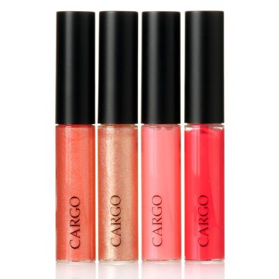305-769 - CARGO Cosmetics Four-Piece Long-Lasting Lip Gloss Collection