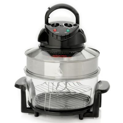 Trinity 12 Quart 1200 Watt Tri-WaveOven with 5 Qt. Extender Ring and Accessories