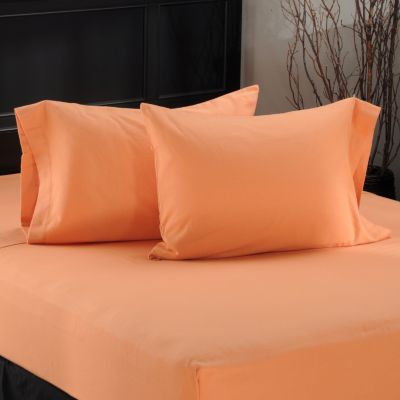 SHEERED FLANNEL PILLOW CASE PAIR