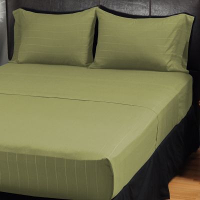 Stripe Leaf Green