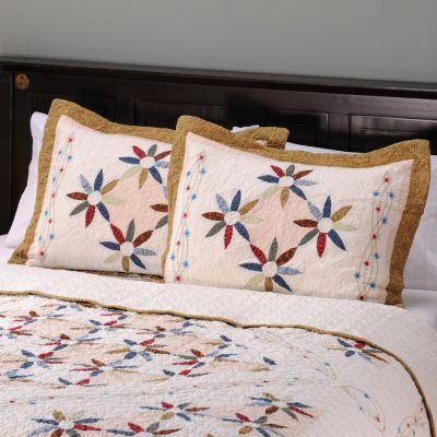 "Twilight" Quilted Sham Pair