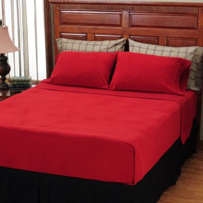 Cozelle Holiday Squares Microfilannel 6pc Sheet Set