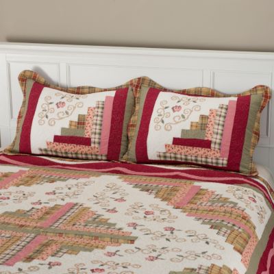 "Millbrook" Quilted Sham Pair