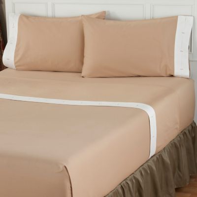North Shore Linens Cuff Hem 400tc Egyptian Cotton 4pc Sheet Set