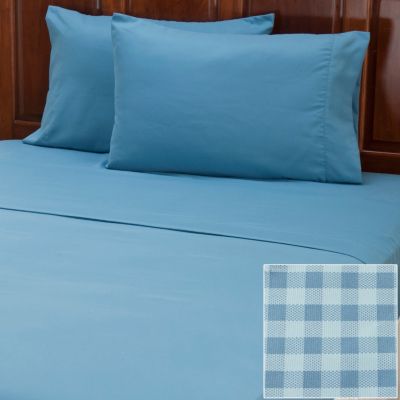 Cozelle "Gingham" Microfiber 2pk 4pc Sheet Sets