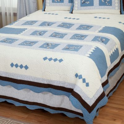 "Blossoms" Limited Edition Quilt - Full / Queen