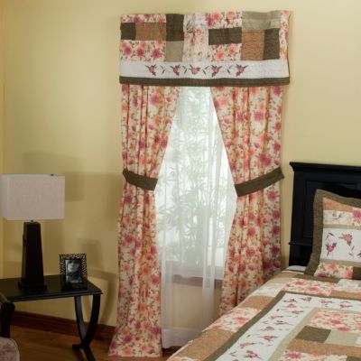 "Marquette" Valance and Drapery Panel Pair