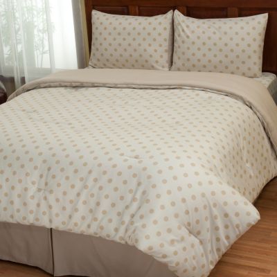 Cozelle "Swiss Dot" 4pc Comforter Set