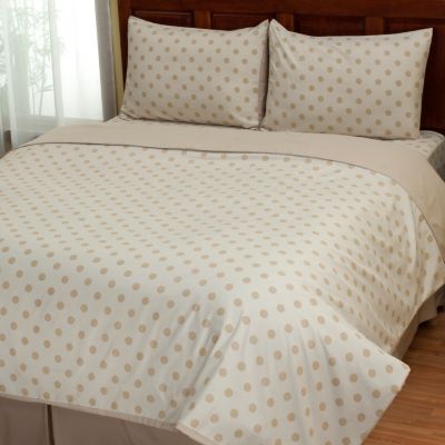 Cozelle "Swiss Dot" 3pc Duvet Set