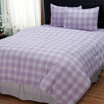 Cozelle "Check" 4pc Comforter Set