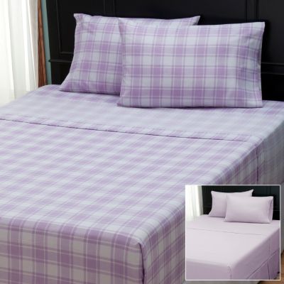 Cozelle "Check" Set of 2 4pc Sheet Sets