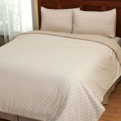 402-145 - Cozelle&reg; ''Laura'' Microfiber Three-Piece Duvet Set 