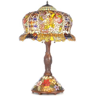 CONSTANTINE DOUBLE LIT TABLE LAMP