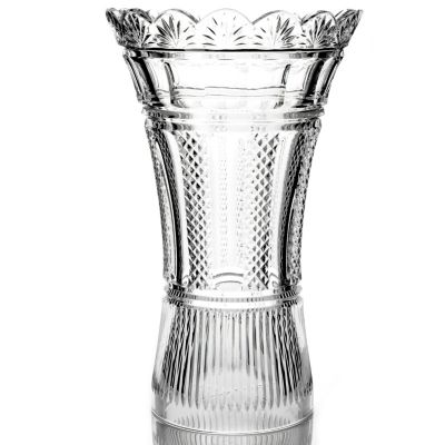 WATERFORD CRYSTAL DECADES COLLECTION ADAMS TOWN HURRICANE 1990 SIGNED BY JIM O'LEARY