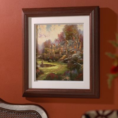 Gardens Beyond Spring Gate on Wall