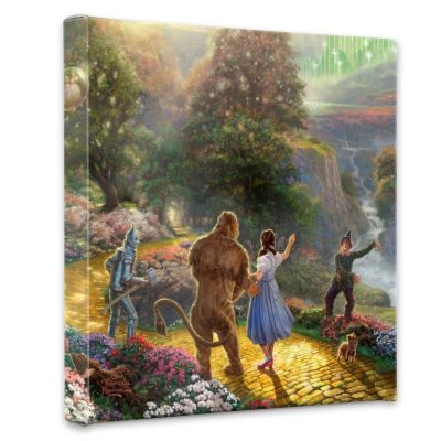 THOMAS KINKADE "DOROTHY DISCOVERS THE EMERALD CITY" GALLERY WRAP