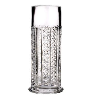 WATERFORD CRYSTAL FLEUROLOGY AUDREY 10" CYLINDER VASE