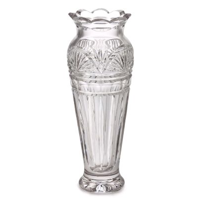 WATERFORD CRYSTAL JOL 9" ANNIVERSARY VASE SIGNED BY JIM O LEARY