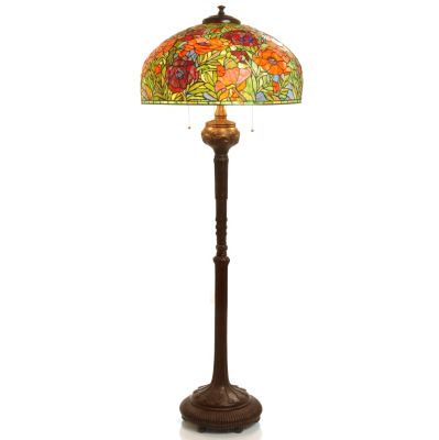 ORIENTAL POPPY FLOOR LAMP