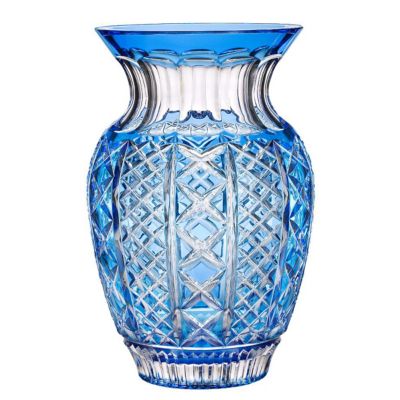 Waterford Crystal Fleurology Molly 12" Bouquet Vase Signed by Jorge Perez