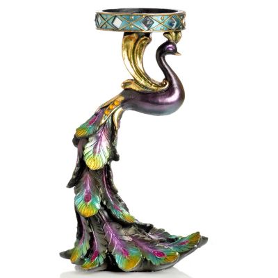 Floetic Peacock Candle Holder