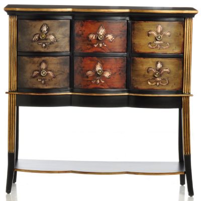 Rustic Fleur de Lis Chest