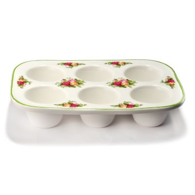 Royal Albert Old Country Rose Cup Cake Pan