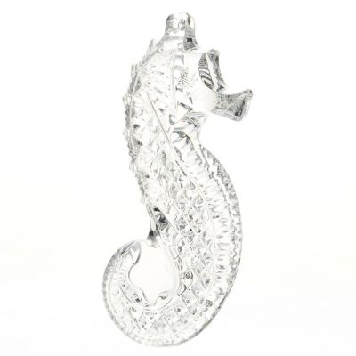 WATERFORD CRYSTAL SEAHORSE ORNAMENT SIGNED BY JIM O' LEARY