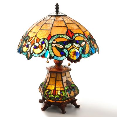 Corrista Short Double Lit Table Lamp