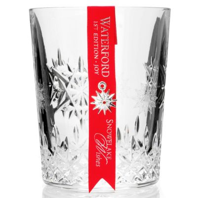 406-069 - Waterford&reg; Crystal "Snowflake Wishes" 12 oz Double Old Fashioned Glass 