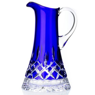 Waterford Crystal Lismore Cobalt Pitcher