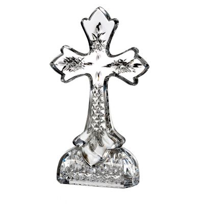 Waterford Crystal Standing Cross Signed by Jim O'Leary
