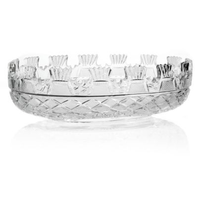 Waterford Crystal Heritage Collection 14" Kennedy Oval Bowl signed by JOL