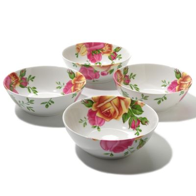 Royal Albert Country Rose Set of 4 Bowls