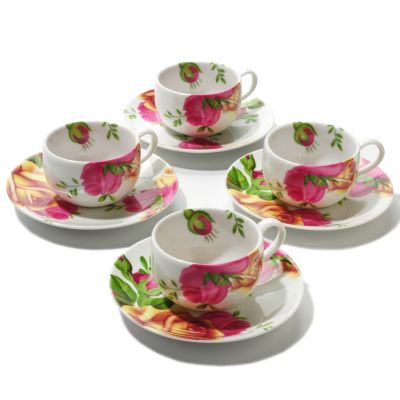Royal Albert Country Rose Espresso Cup and Saucer Set of 2